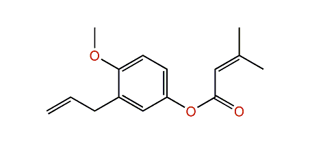 3-Allyl-4-methoxyphenyl 3-methyl-2-butenoate